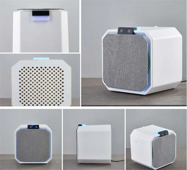 Desktop Home Air Purifier With Lonizer