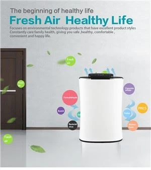 Kamar Hotsale 350 CADR Air Purifier Dengan 3 Filter